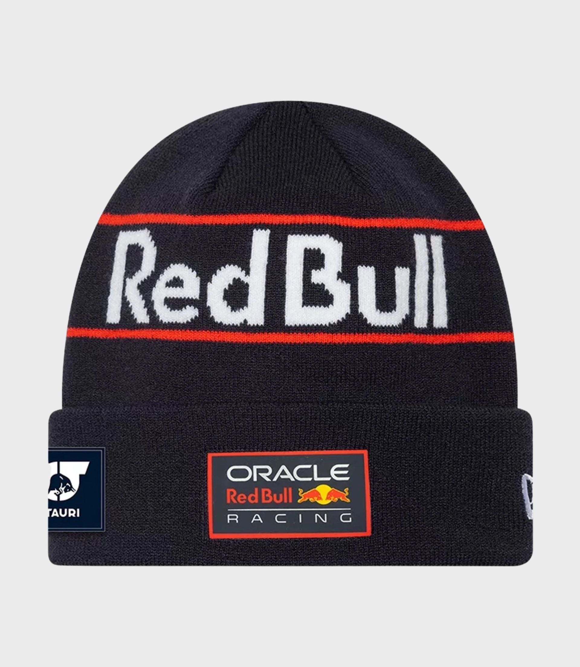 New Era x Oracle Red Bull Racing Rep Max Verstappen Cuff Knitted Beanie - Dark Blue