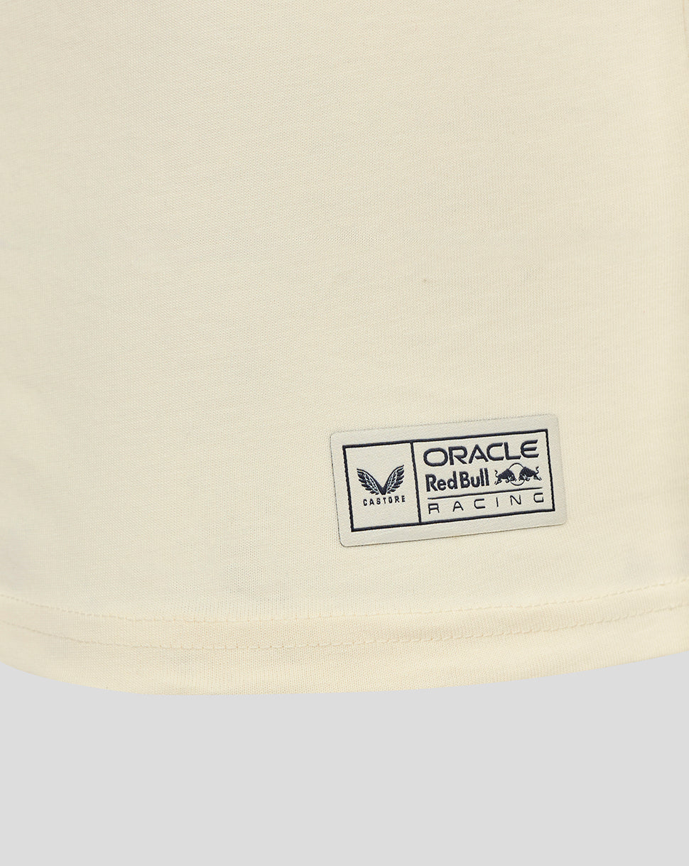 Oracle Red Bull Racing Unisex Heritage Team T-Shirt - Egret