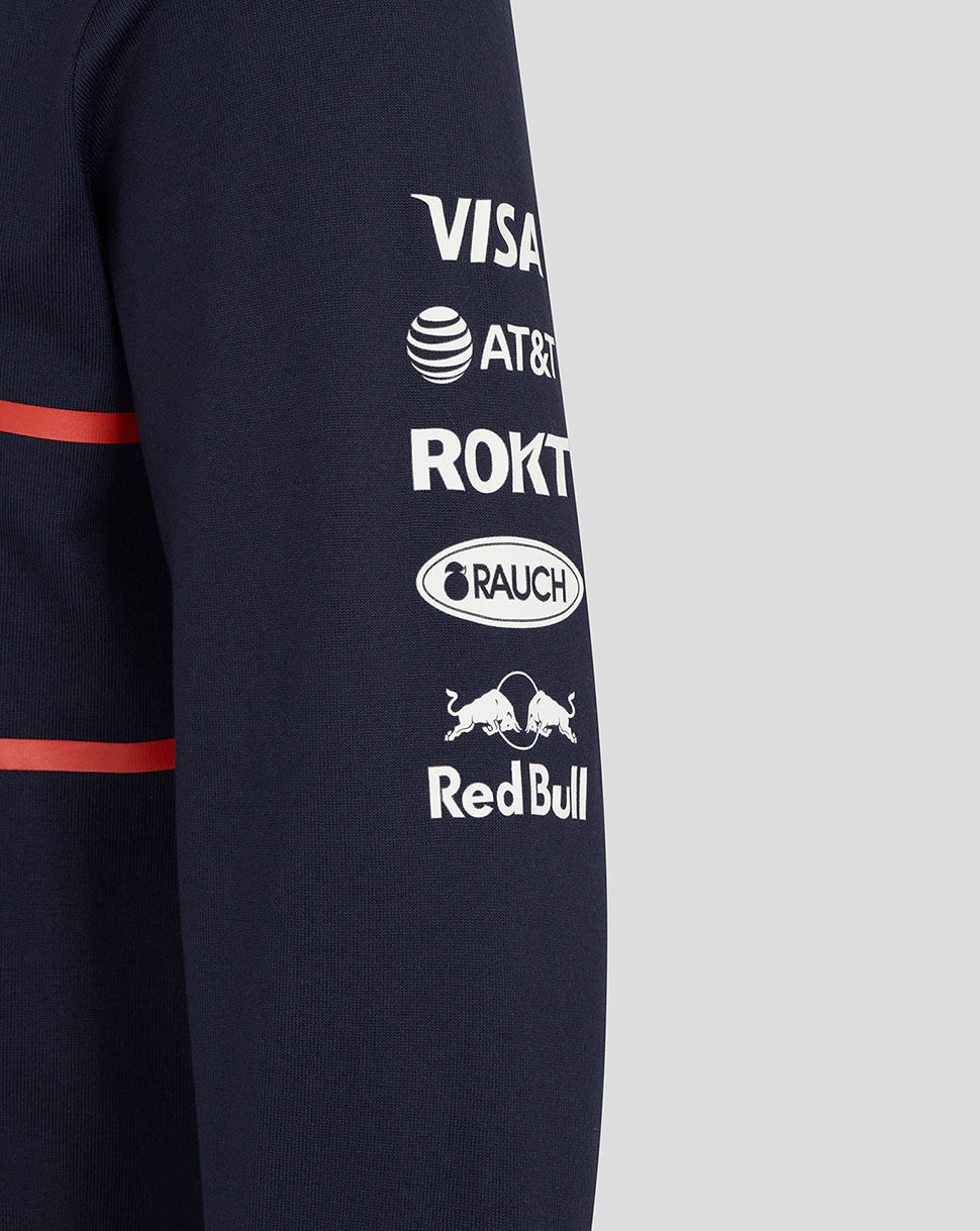 Oracle Red Bull Racing Unisex Heritage Long Sleeve Team Polo Shirt - Night Sky