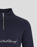 Oracle Red Bull Racing Unisex Script Quarter Zip - Night Sky