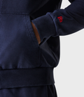 New Era Oracle Red Bull Racing Mens Oversized Zip Hoodie - Dark Blue