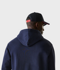 New Era Oracle Red Bull Racing Mens Oversized Zip Hoodie - Dark Blue