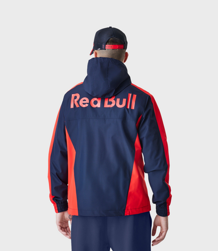 New Era Oracle Red Bull Racing Mens Windrunner Jacket - Dark Blue