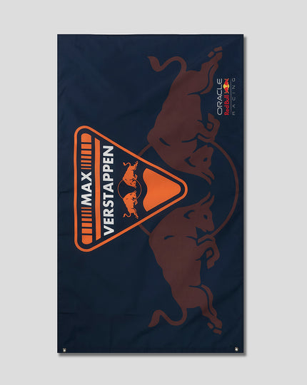 Oracle Red Bull Racing Max Verstappen Flag - Night Sky
