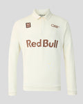 Oracle Red Bull Racing Unisex Classic Long Sleeve Henley T-Shirt - Off White Marl