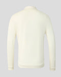 Oracle Red Bull Racing Unisex Classic Long Sleeve Henley T-Shirt - Off White Marl