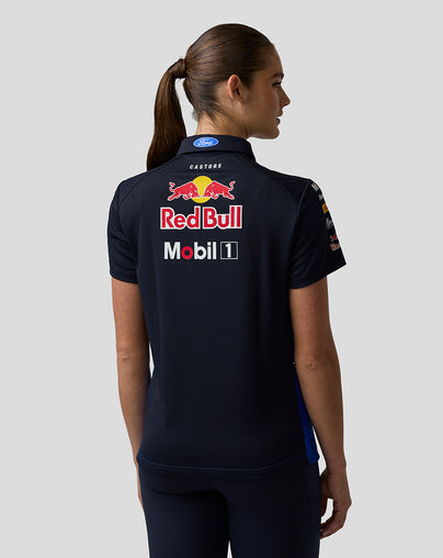 Oracle Red Bull Racing Womens Teamline Polo Shirt Shirt - Night Sky / Surf The Web