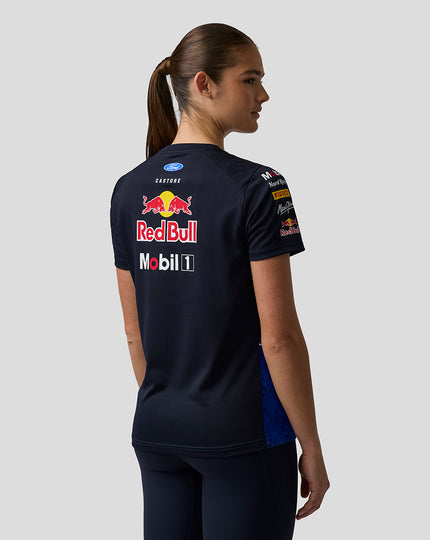 Oracle Red Bull Racing Womens Teamline Set Up T-Shirt - Night Sky / Surf The Web