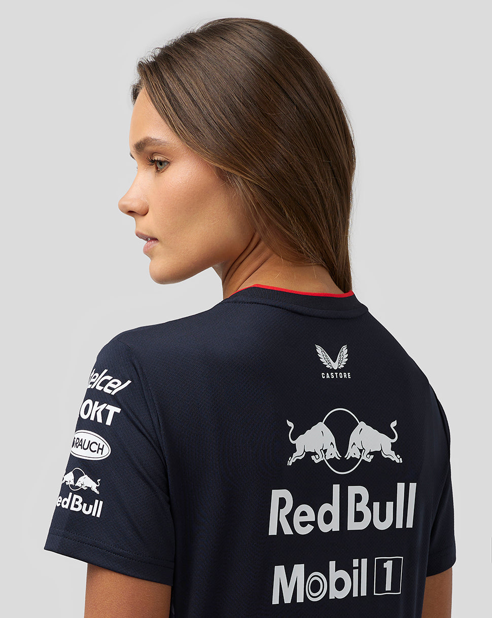 Oracle Red Bull Racing Women's Official Teamline America Race Team T-Shirt - Night Sky