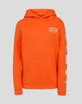 Oracle Red Bull Racing Junior Max Verstappen Puzzle Pullover Hoodie - Exotic Orange