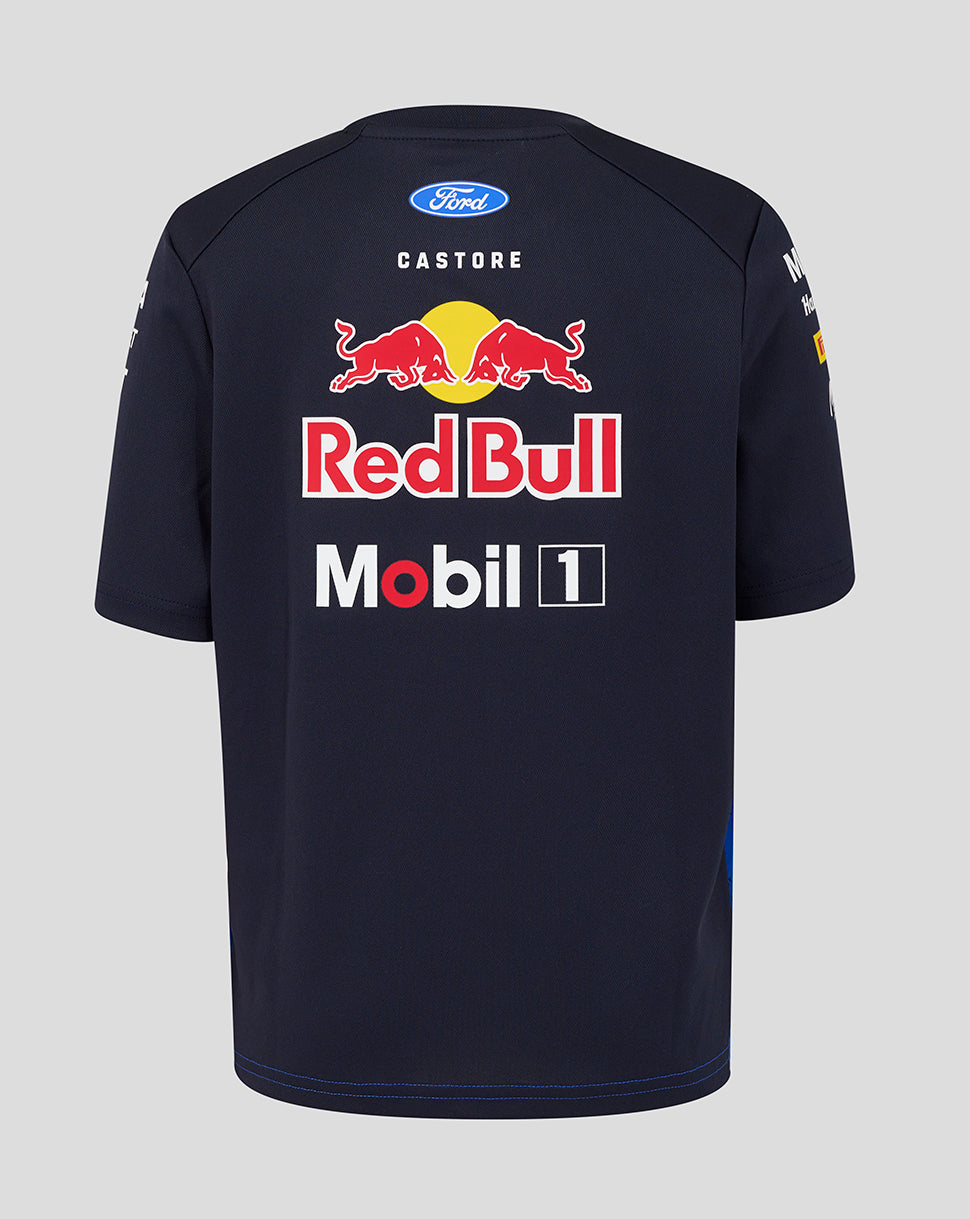 Oracle Red Bull Racing Juniors Teamline Set Up T-Shirt - Night Sky / Surf The Web