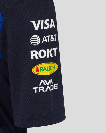 Oracle Red Bull Racing Juniors Teamline Set Up T-Shirt - Night Sky / Surf The Web