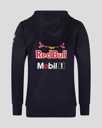 Oracle Red Bull Racing Juniors Teamline Full Zip Hoodie - Night Sky / Surf The Web