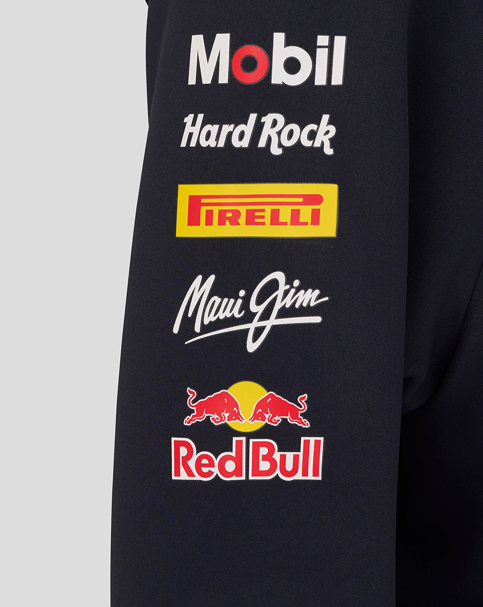 Oracle Red Bull Racing Juniors Teamline Full Zip Hoodie - Night Sky / Surf The Web