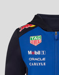 Oracle Red Bull Racing Juniors Teamline Full Zip Hoodie - Night Sky / Surf The Web