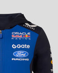 Oracle Red Bull Racing Juniors Teamline Full Zip Hoodie - Night Sky / Surf The Web
