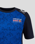 Oracle Red Bull Racing Juniors T-Shirt Driver Max Verstappen - Night Sky / Surf The Web