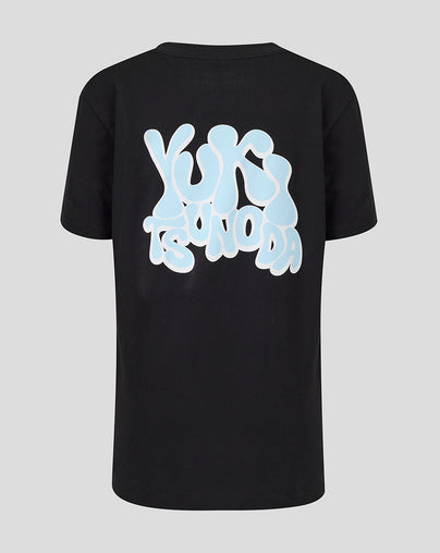 Oracle Red Bull Racing Junior Yuki Tsunoda Wave Graphic T-Shirt - Caviar