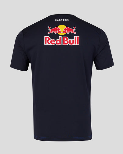 Oracle Red Bull Racing Mens T-Shirt Driver Max Verstappen - Night Sky / Surf The Web