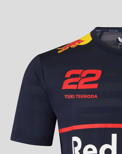 Oracle Red Bull Racing Womens Yuki Tsunoda Team T-Shirt - Night Sky