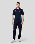 Oracle Red Bull Racing Men's Official Teamline Short Sleeve Polo Shirt - Night Sky