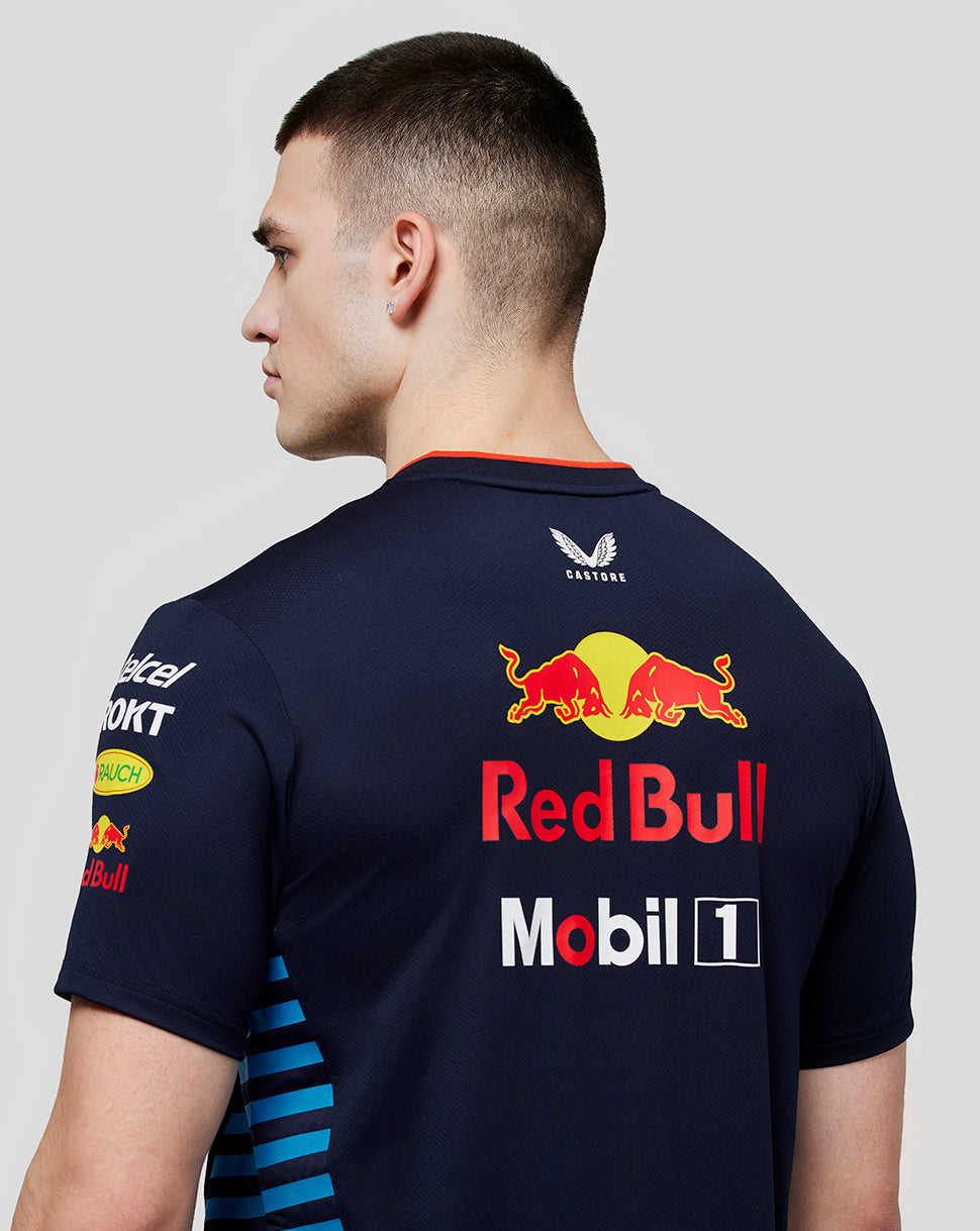 Oracle Red Bull Racing Men's Official Teamline Set Up T-Shirt - Night Sky