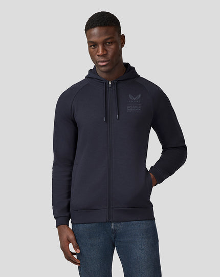 Oracle Red Bull Racing Unisex Full Zip Hoodie - Night Sky