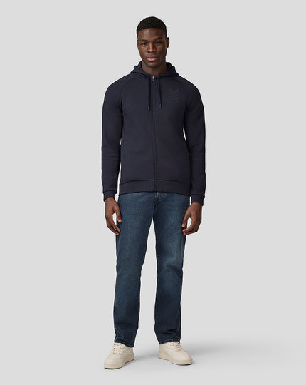 Oracle Red Bull Racing Unisex Full Zip Hoodie - Night Sky