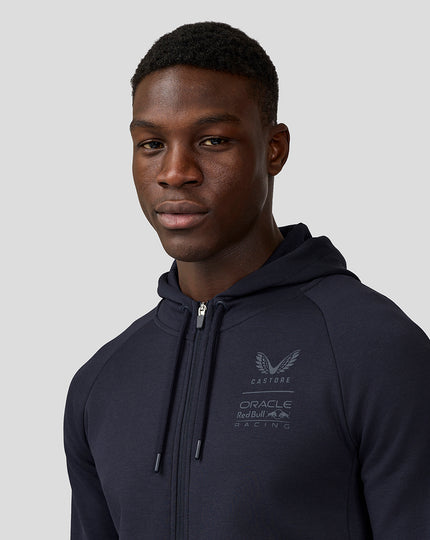 Oracle Red Bull Racing Unisex Full Zip Hoodie - Night Sky