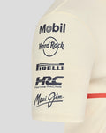 Oracle Red Bull Racing Unisex Heritage Team T-Shirt - Egret