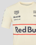 Oracle Red Bull Racing Unisex Heritage Team T-Shirt - Egret