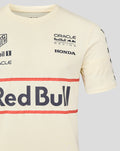 Oracle Red Bull Racing Unisex Heritage Team T-Shirt - Egret