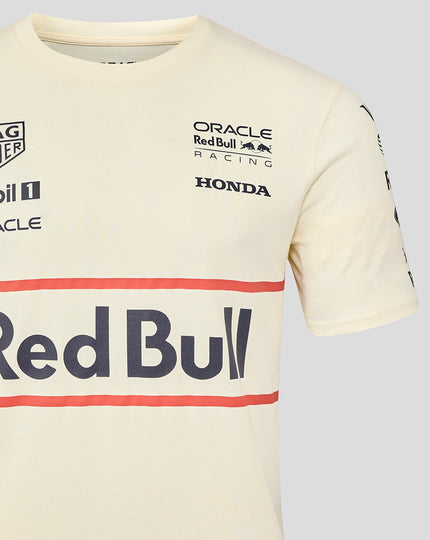 Oracle Red Bull Racing Unisex Heritage Team T-Shirt - Egret