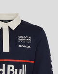 Oracle Red Bull Racing Unisex Heritage Long Sleeve Team Polo Shirt - Night Sky