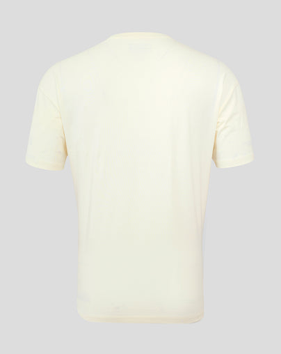 Oracle Red Bull Racing Unisex Heritage Script T-Shirt - Egret