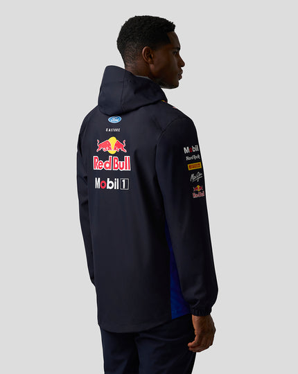 Oracle Red Bull Racing Unisex Teamline Water Resistant Jacket - Night Sky / Surf The Web