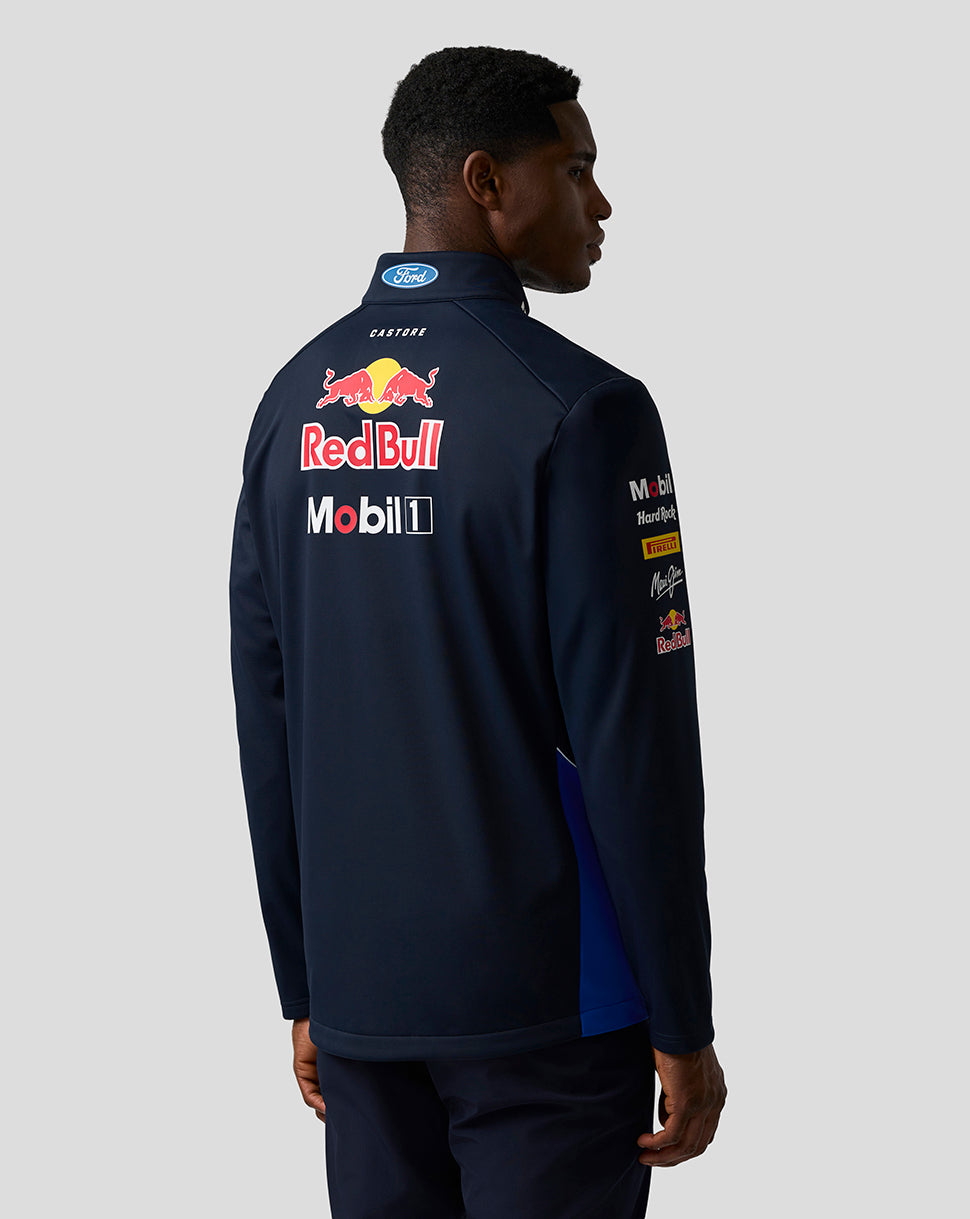 Oracle Red Bull Racing Unisex Teamline Soft Shell Jacket - Night Sky / Surf The Web