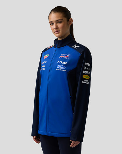 Oracle Red Bull Racing Unisex Teamline Soft Shell Jacket - Night Sky / Surf The Web