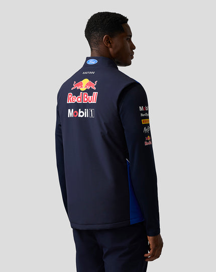 Oracle Red Bull Racing Unisex Teamline Gilet - Night Sky / Surf The Web