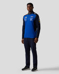 Oracle Red Bull Racing Unisex Teamline Quarter Zip Midlayer - Night Sky / Surf The Web