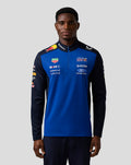 Oracle Red Bull Racing Unisex Teamline Quarter Zip Midlayer - Night Sky / Surf The Web
