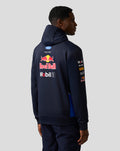 Oracle Red Bull Racing Unisex Teamline Overhead Hoodie - Night Sky / Surf The Web