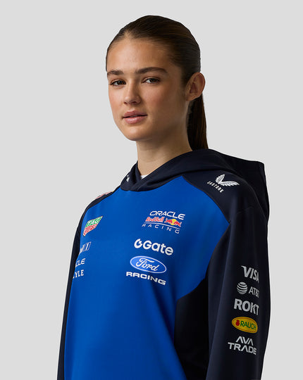 Oracle Red Bull Racing Unisex Teamline Overhead Hoodie - Night Sky / Surf The Web