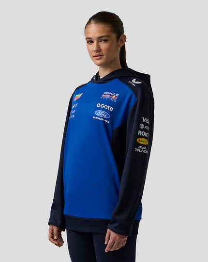 Oracle Red Bull Racing Unisex Teamline Overhead Hoodie - Night Sky / Surf The Web