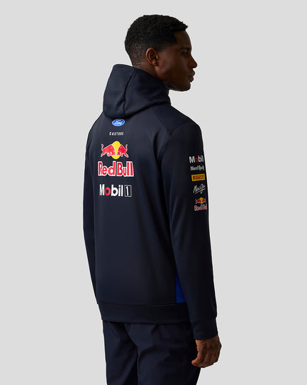 Oracle Red Bull Racing Unisex Teamline Full Zip Hoodie - Night Sky / Surf The Web