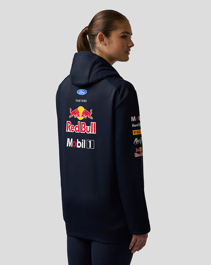 Oracle Red Bull Racing Unisex Teamline Full Zip Hoodie - Night Sky / Surf The Web