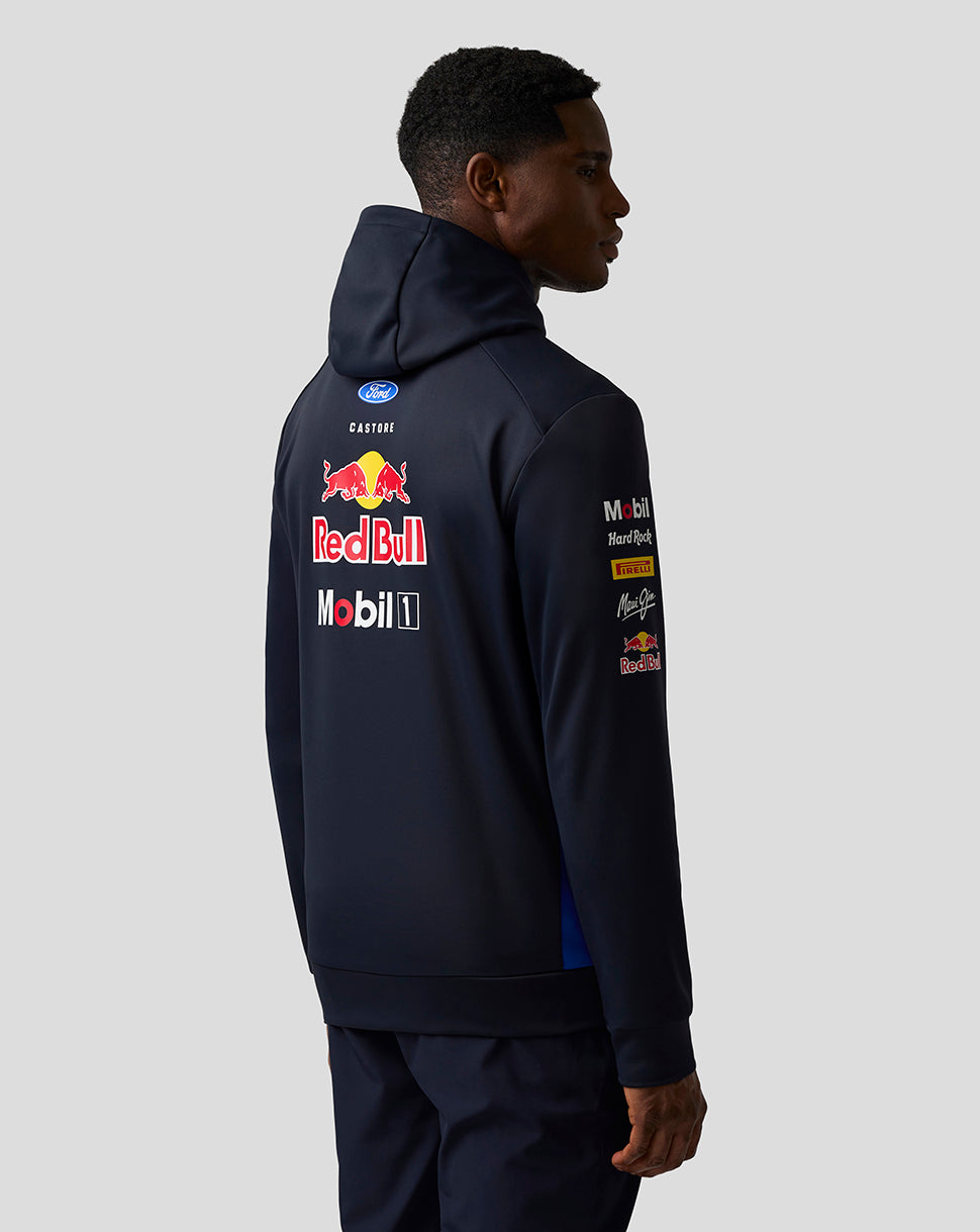 Oracle Red Bull Racing Unisex Teamline Full Zip Hoodie - Night Sky / Surf The Web