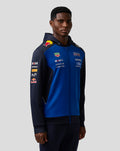 Oracle Red Bull Racing Unisex Teamline Full Zip Hoodie - Night Sky / Surf The Web