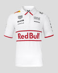 Oracle Red Bull Racing Unisex Japan Special Replica Track Polo - White
