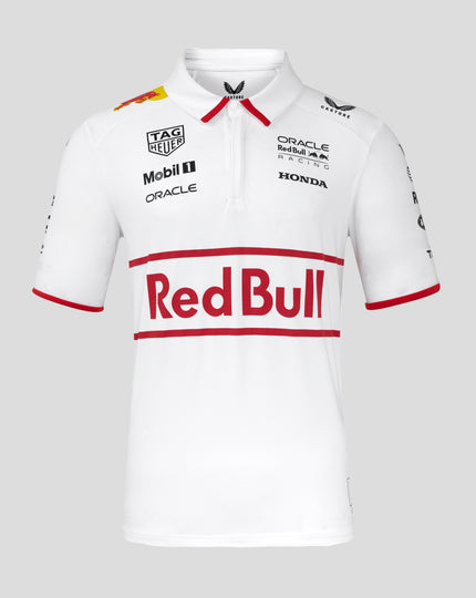 Oracle Red Bull Racing Unisex Japan Special Replica Track Polo - White